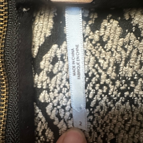 Free People Snakeskin Print Mini Skirt -2 - Picture 2 of 15